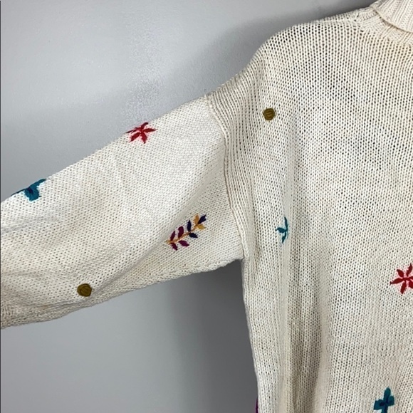 VINTAGE Hand Knitted Jennifer Reed Sweater size L - Picture 9 of 11